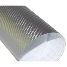 Film carbone 3D gris adhésif