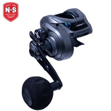 Moulinet droitier NS BLACK HOLE bateau pêche profil bas poignée électrique SI...