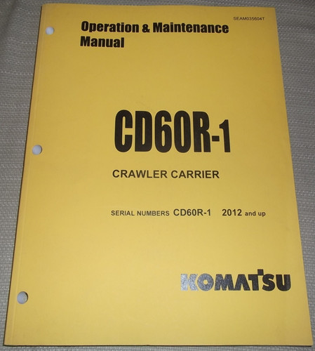 Komatsu cd60r robot - cd60r-1,