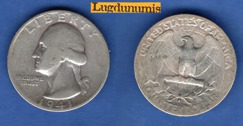 Washington quarter dollar 1941 - washington,