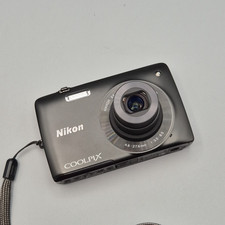Great Nikon CoolPix S4400 20,1Mp Digital Camera TouchScreen 6x Zoom, Charger, SD