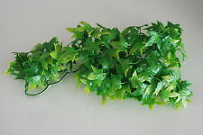 Vivarium Réaliste Plastique Plante Congo Lierre Env. 38 CM Convient aux Reptiles
