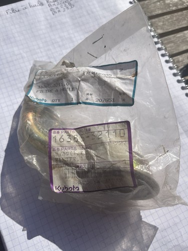 Filtre huile neuf emballage - filtre,