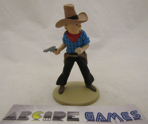 Figurine tintin cow boy - tintin, cow-boy