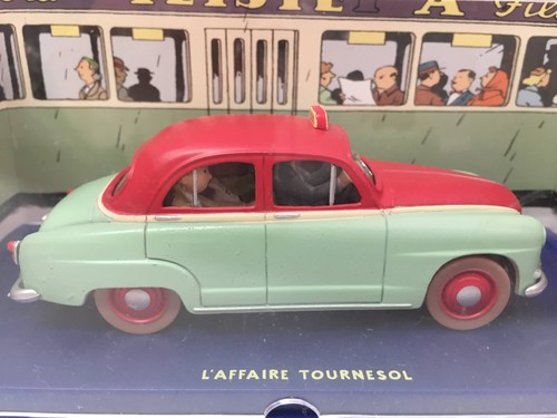 Tintin taxi simca - tintin, l'affaire