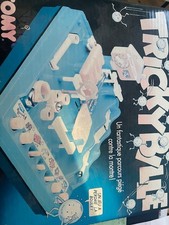 JEU DE SOCIETE " TRICKY BILLE " TOMY VINTAGE ANNEES 80  + 1 en secours