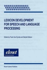 Lexicon development for speech - lexicon,