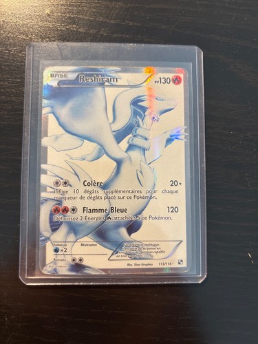 Carte pokémon reshiram - pokémon,