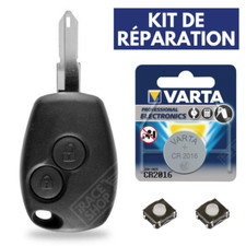 Boitier de Télécommande Clef Plip pour RENAULT Modus Master Kangoo Twingo Clio