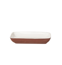 Ramequin en grés blanc -