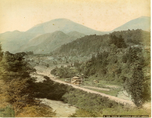 Japan view chuzenji - chuzenji, dori