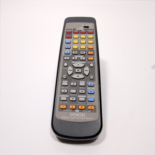 Denon 872 remote control - denon,