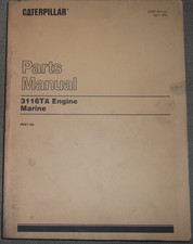 Manuel Des Pièces Du Moteur Marin CAT CATERPILLAR 3116-TA S/N 4KG00001-UP
