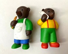LOT de 2 FIGURINE PETIT OURS