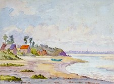 Aquarelle École française