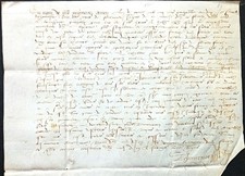 Parchemin 1550 Anjou Velin