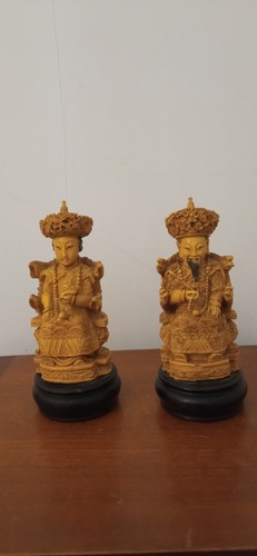 Sculpture couple empereur - sculpture,