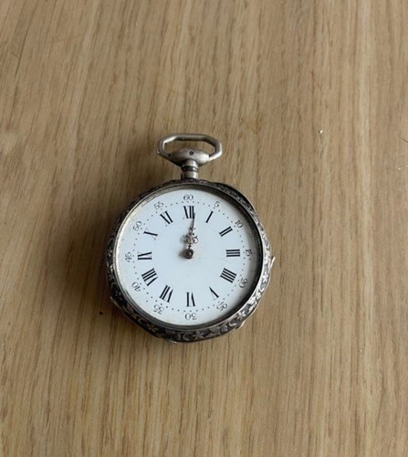 Montre gousset argent - à, en
