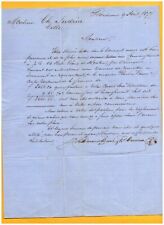 BORDEAUX 33, PEAUX / PEAUSSERIE "John DURAND & P. DARRIEUX" voyagée timbrée 1877