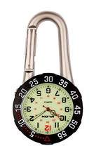 Clip Argent Mousqueton Noir