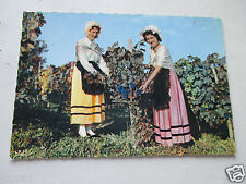 CPSM 1958 ISERE 38 LES VIEUX COSTUMES LE DAUPHINE JEUNES FILLES VENDANGEUSES VIN