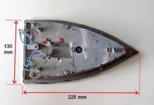 500413988 Semelle de fer centrale vapeur DOMENA ASTORIA 230V 750W
