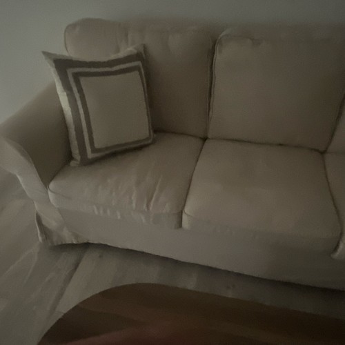 Ikea canapé tissu - tissu, uni