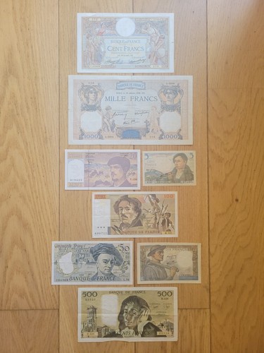 France lot billets - lot,