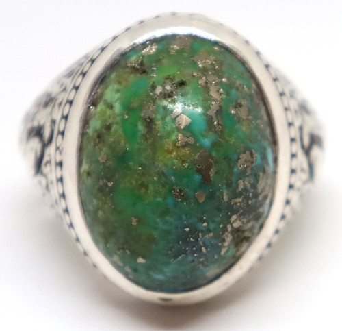 Belle bague argent pierre - en,