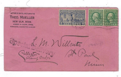 1924 new ulm 10c - 1924,