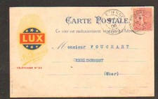 SAINT-ETIENNE (42) VELOS & ACCESSOIRES VELO LUX "Ets. JUSSY" en 1906