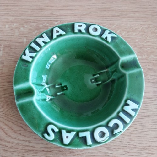 Cendrier publicitaire kina rok - publicitaire,