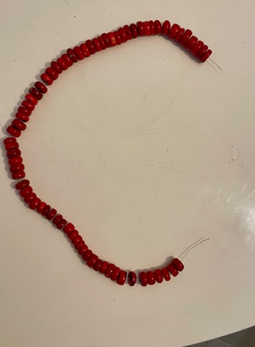 Fil corail rouge - fil,