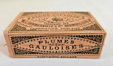 ANCIENNE BOITE 120 PLUMES GAULOISE SOMMERVILLE & BIRMINGHAM FABRICATION ANGLAISE