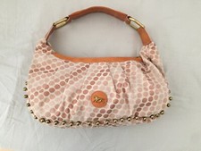 sac CHLOE rose et doré