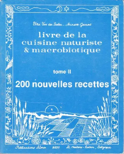Livre cuisine naturiste - la,