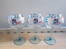 3 verres PASTIS 51 PISCINE DESIGN BY TABAS