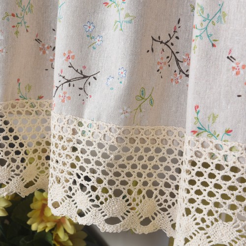 Japonais floral dentelle - floral, court