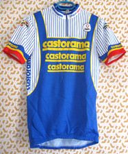 Maillot cycliste Vintage Castorama 1990 Nalini Oldschool Shirt Homme - 2 / S