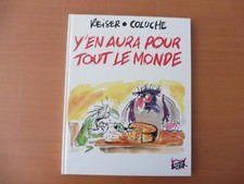 BD HUMOUR REISER-COLUCHE CARTONNEE 1991 -YEN AURA POUR TT LE MONDE-COMME NEUF