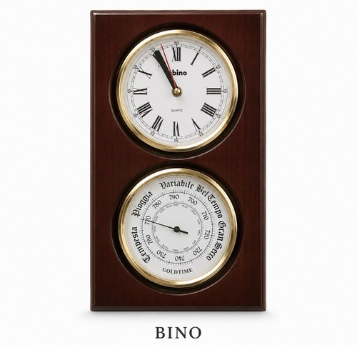 Bino horloge baromètre murale - horloge,