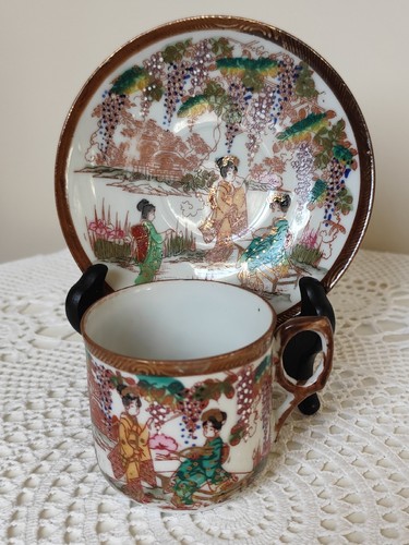 Antique japanese coffee - antique, set.