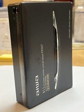 AIWA PORTABLE CASSETTE PLAYER WALKMAN PERFECT WORKING CONDITION NEW BELT + CAPS