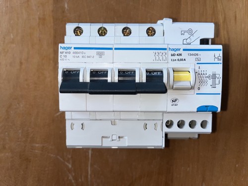 Disjoncteur tetra 4pole nf410 - disjoncteur,