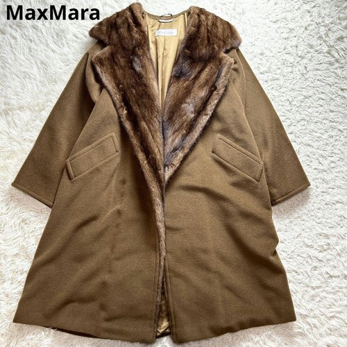 Manteau long fourrure - manteau, de