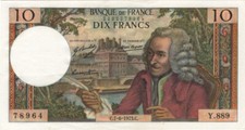 FRANCE - 10 Francs VOLTAIRE