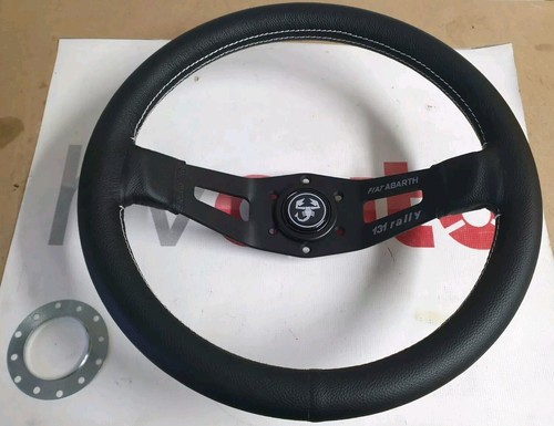 Volant sport cuir - cuir, fiat