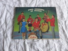 ALBUM IMAGES CHOCOLAT POULAIN DISCO CHANSONS DE FRANCE