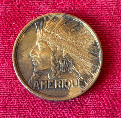 Médaille exposition coloniale