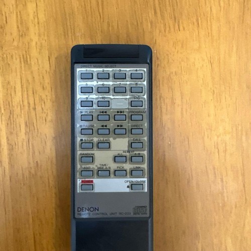 Remote control denon 233 - control, rc-233